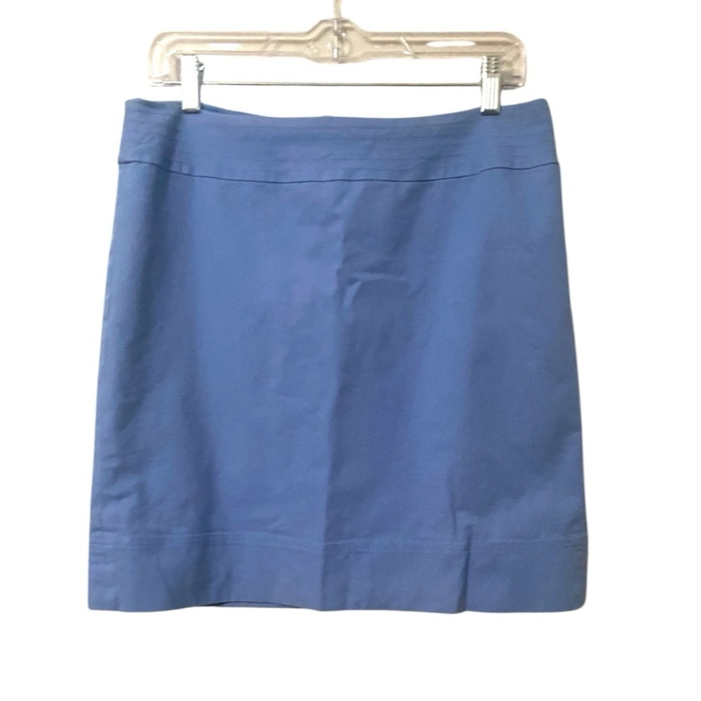 Talbots Classic Blue Women's Cotton Skirt